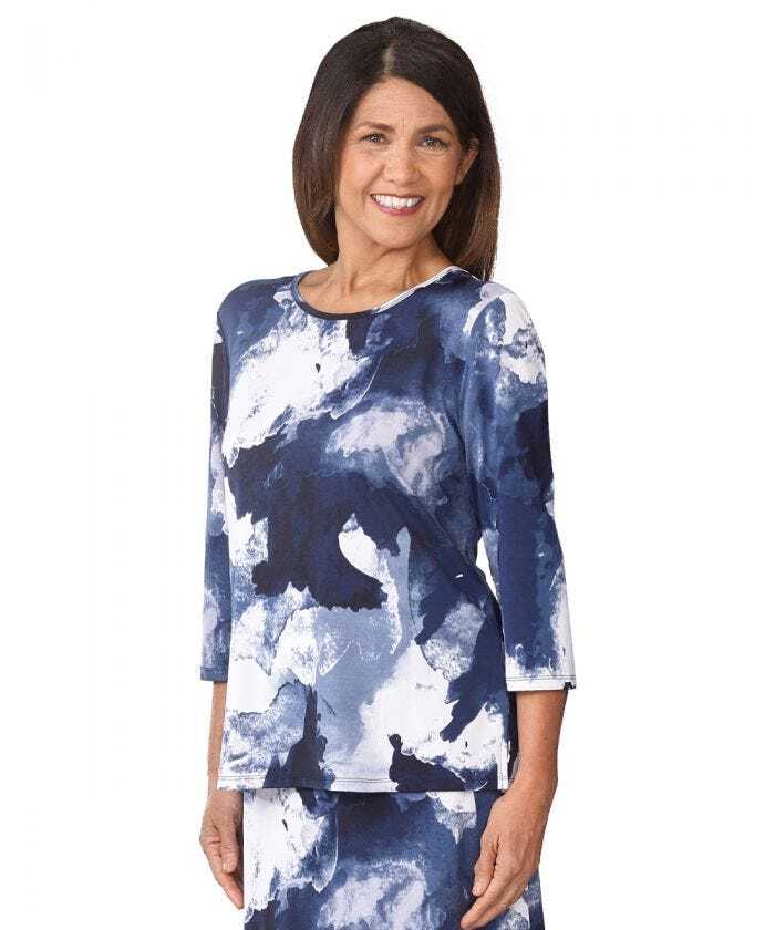 indigo cloud womens shirt